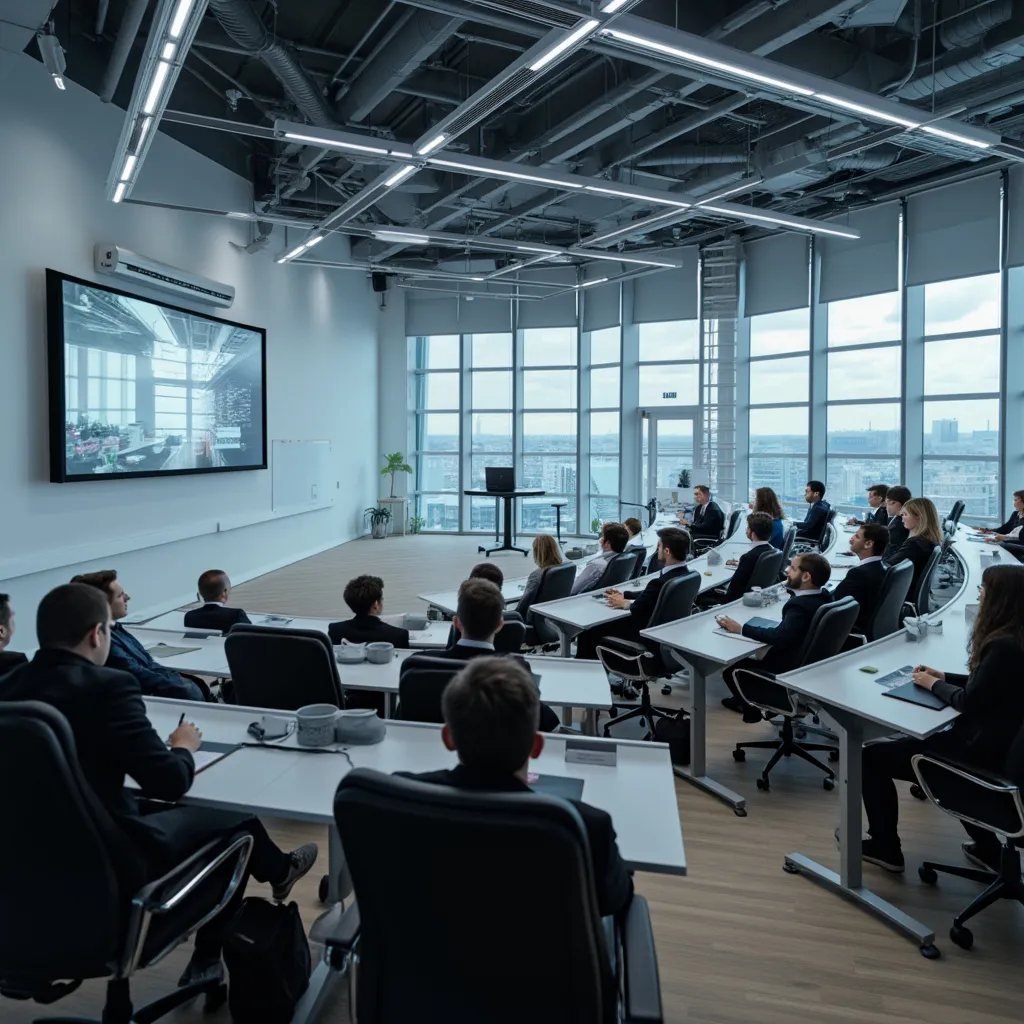 Aula moderna de FINANZPRO